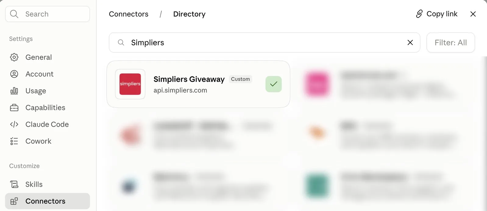 Βρείτε το Simpliers Giveaway στη λίστα